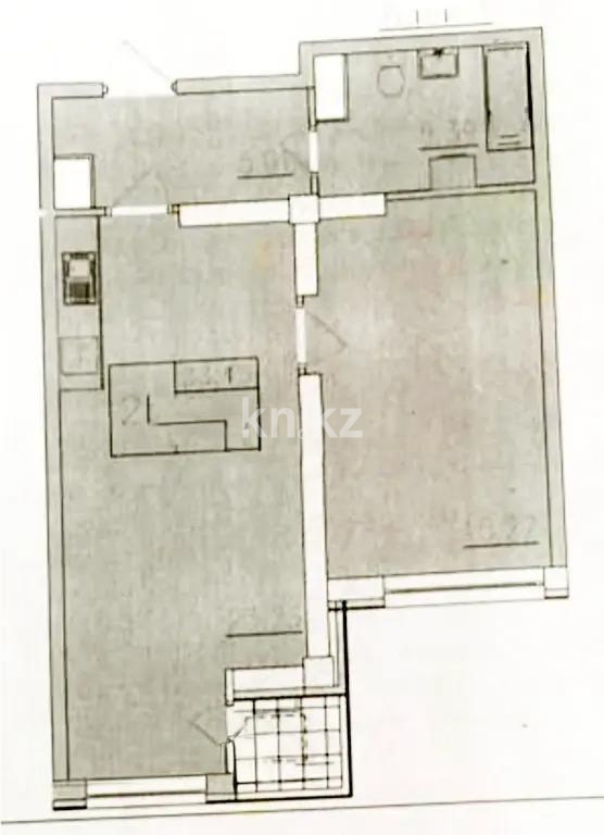 Продажа 2-комнатной квартиры, 49.4 м² в Алматы - фото 2