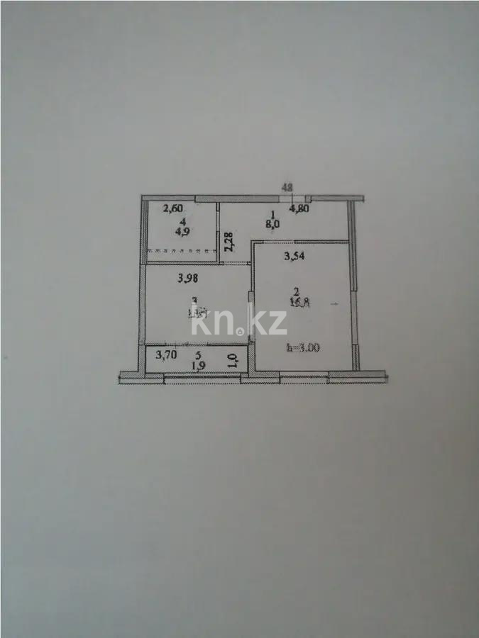 Продажа 1-комнатной квартиры, 42.5 м², ул. Е-429, дом  14 в Астане - фото 7
