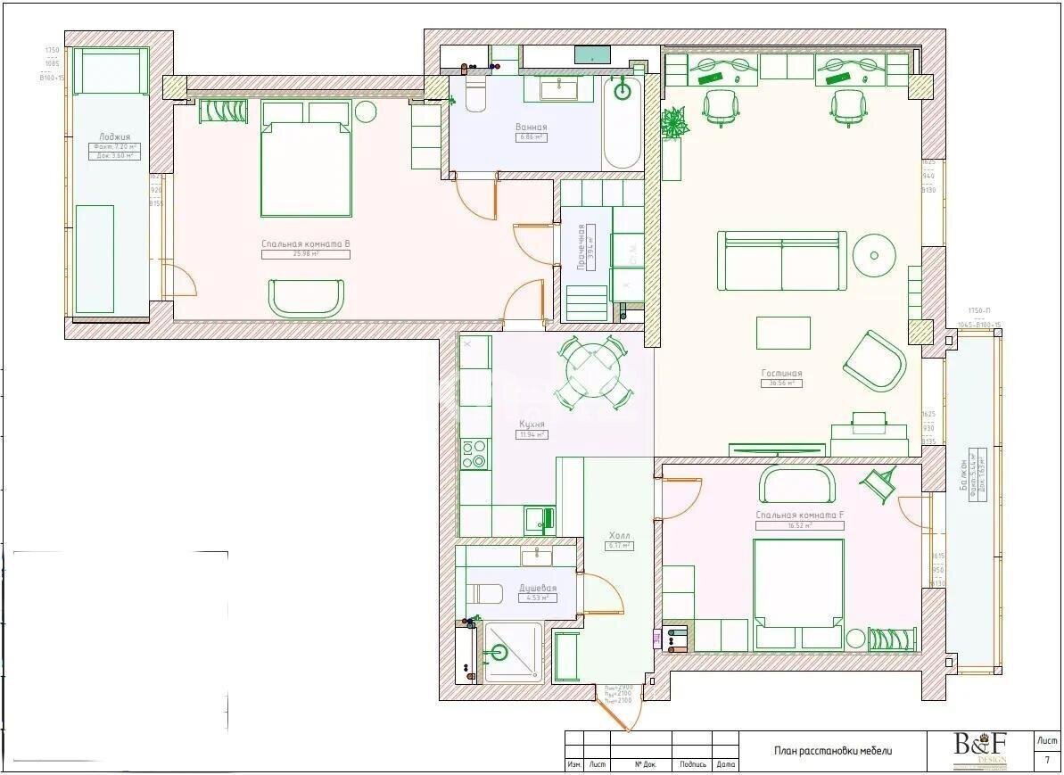 Продажа 3-комнатной квартиры, 117 м² в Астане - фото 7