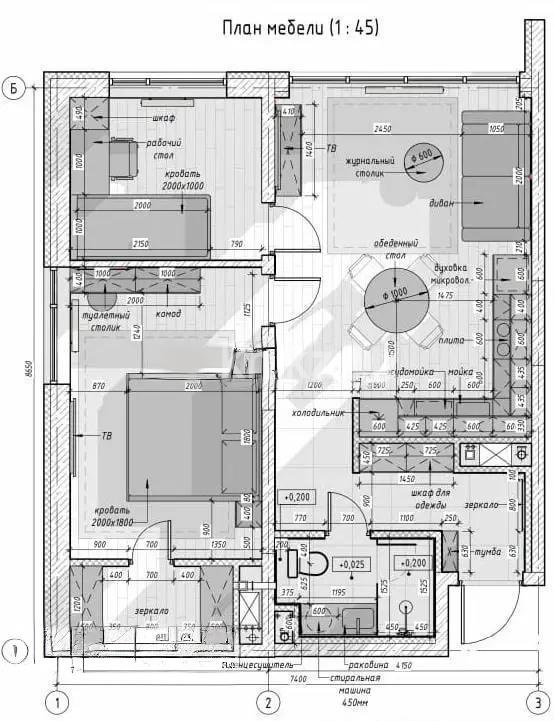Продажа 3-комнатной квартиры, 57.1 м² в Алматы - фото 3