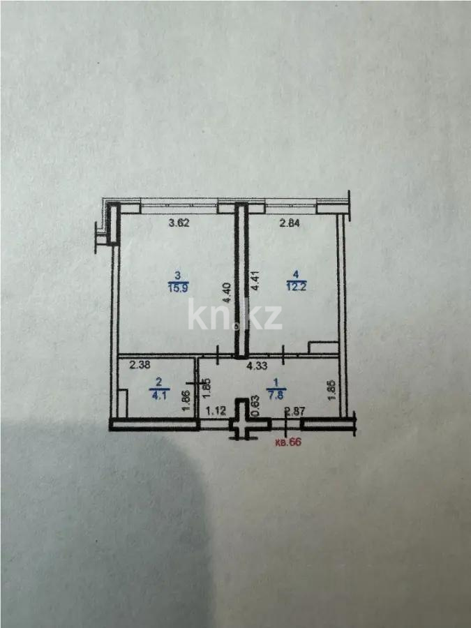 Продажа 1-комнатной квартиры, 40 м² в Алматы - фото 5