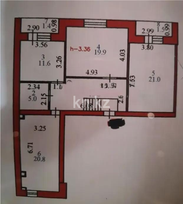 Продажа 3-комнатной квартиры, 97 м² в Астане - фото 6
