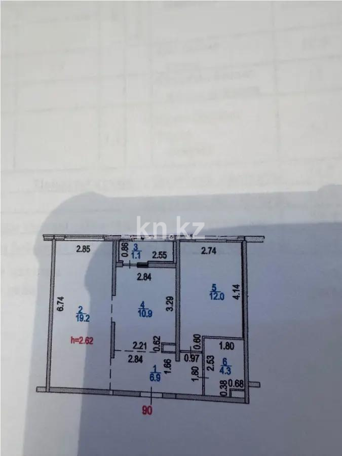 Продажа 2-комнатной квартиры, 54 м², пр. Райымбека, дом  590/8 в Алматы - фото 6