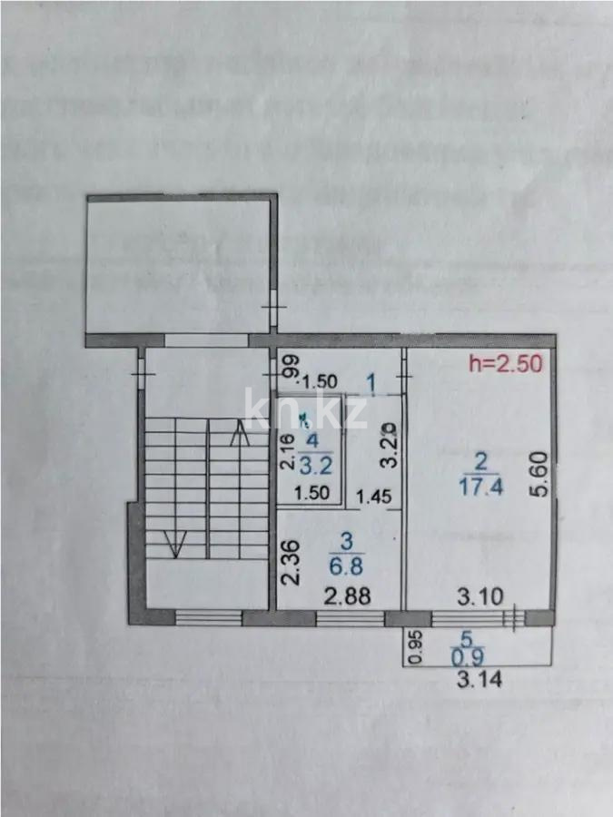 Продажа 1-комнатной квартиры, 34 м² в Караганде - фото 4
