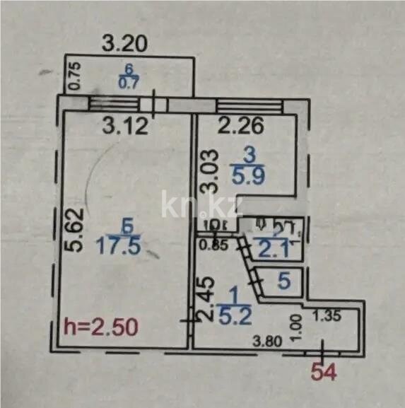 Продажа 1-комнатной квартиры, 32 м² в Караганде - фото 5
