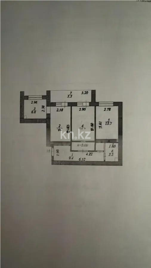 Продажа 2-комнатной квартиры, 65.4 м², ул. Бокейхана, дом  13 стр в Астане - фото 4