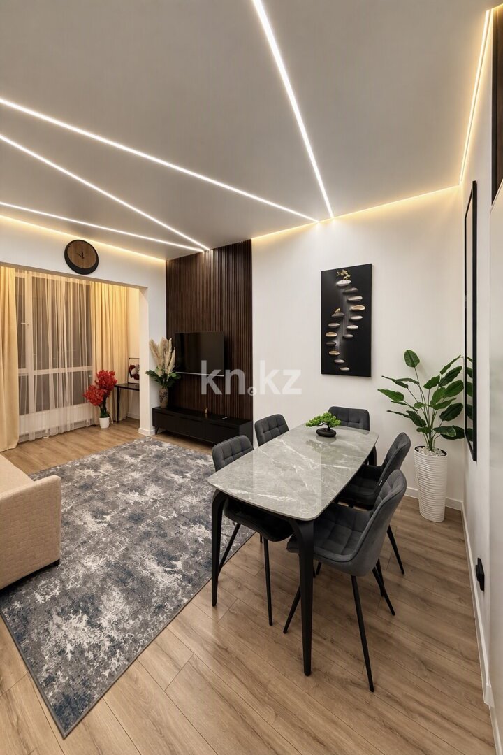Аренда 2-комнатной квартиры посуточно, 52 м² в Алматы - фото 8
