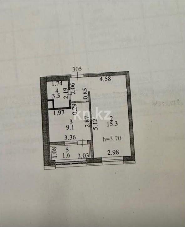 Продажа 2-комнатной квартиры, 38 м² в Астане - фото 9