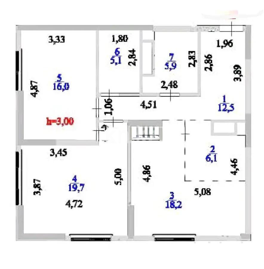 Продажа 3-комнатной квартиры, 83.2 м² в Астане