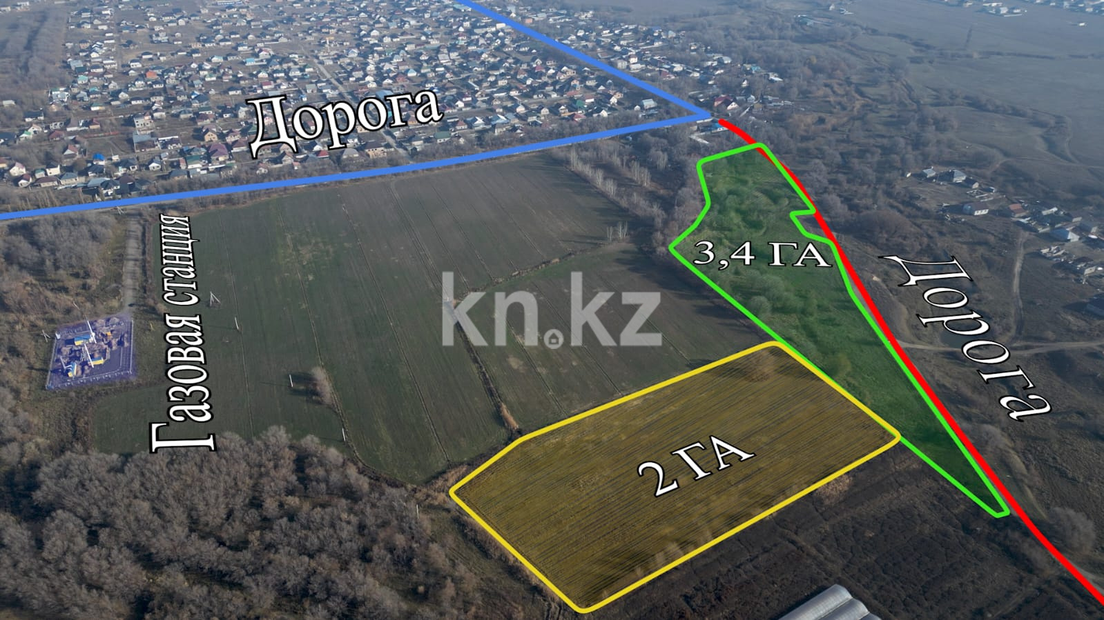 Продажа земельного участка, 5.4 га, Алматинская в Алматинской области - фото 3