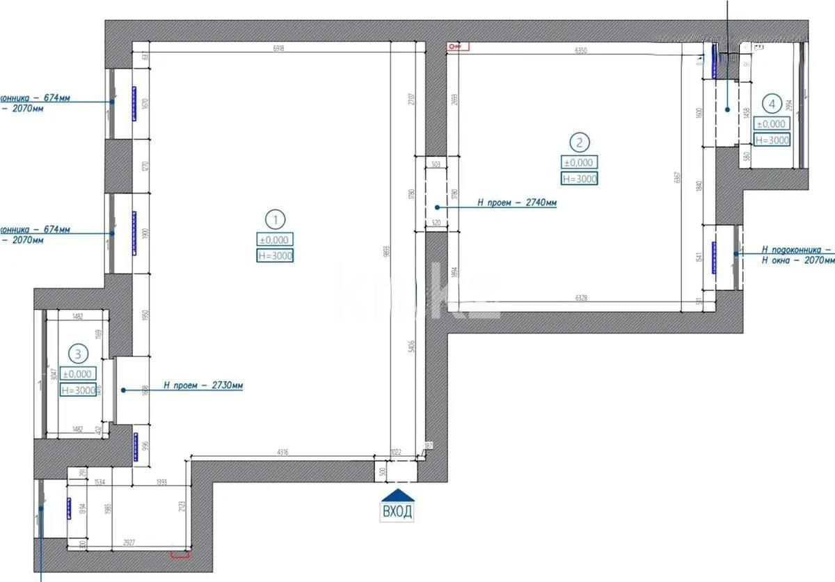 Продажа 4-комнатной квартиры, 121 м², ул. Букетова, дом  3/6 в Караганде - фото 11