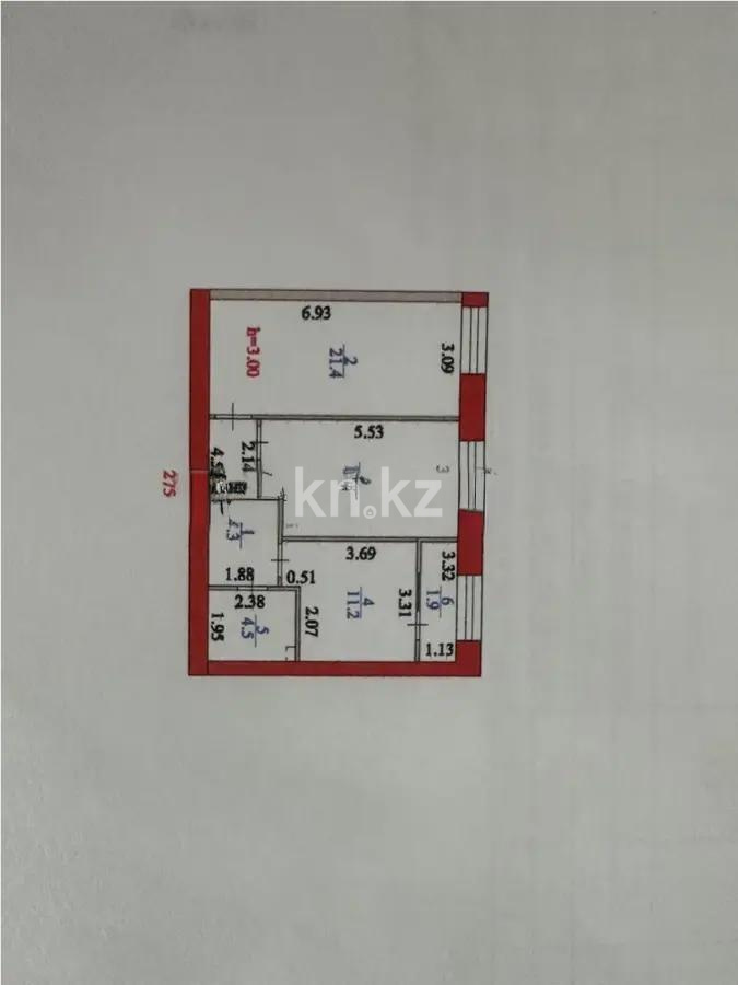 Продажа 2-комнатной квартиры, 63.2 м², ул. Айтматова, дом  77/9 в Астане - фото 5