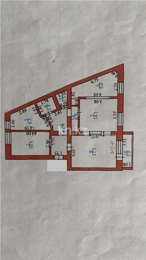 Продажа 4-комнатной квартиры, 77 м² в Астане - фото 7