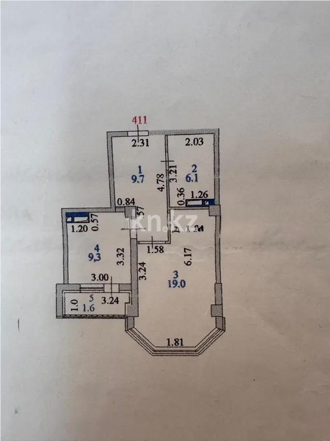 Продажа 2-комнатной квартиры, 45.7 м² в Астане - фото 5