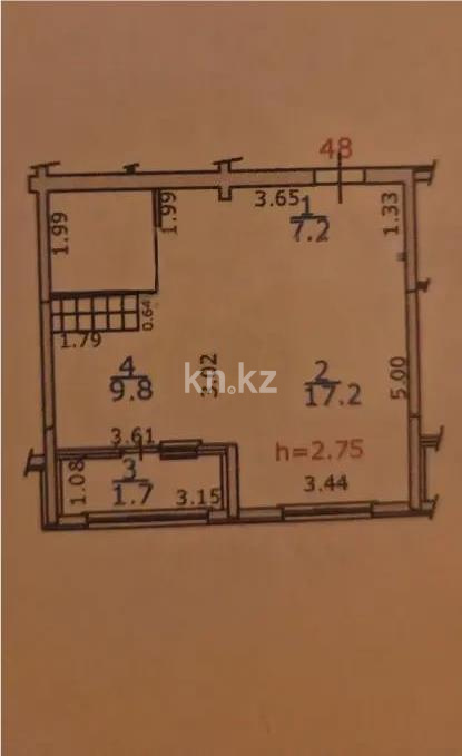 Продажа 1-комнатной квартиры, 39.9 м², ул. Абишева, дом  36/12 в Алматы - фото 5
