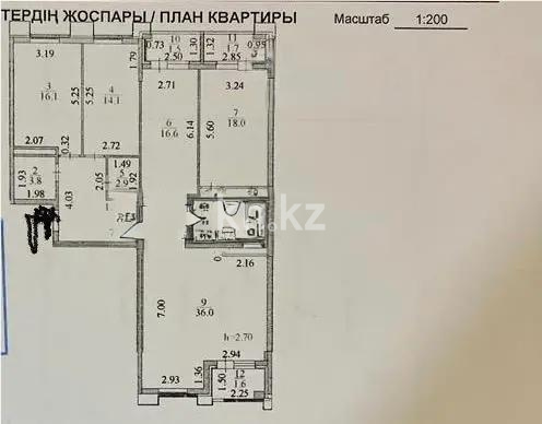 Продажа 4-комнатной квартиры, 130 м², ул. Бектурова, дом  3 в Астане