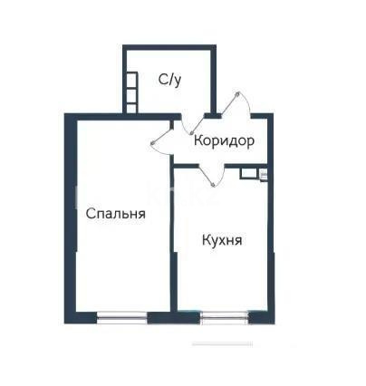 Продажа 1-комнатной квартиры, 48 м², мкр-н Нуркент, дом  6/2 в Алматы