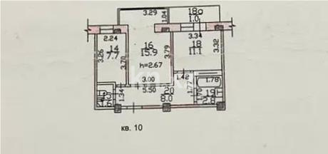 Продажа 2-комнатной квартиры, 48.1 м² в Алматы - фото 6