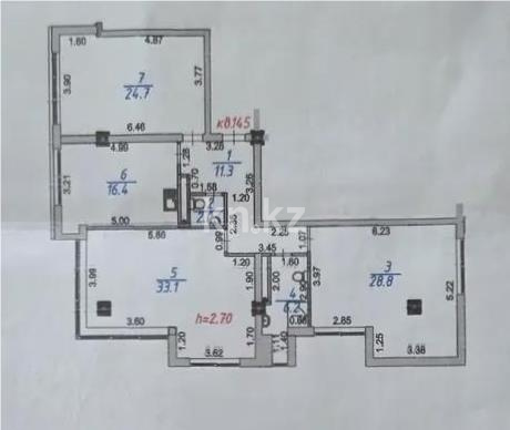 Продажа 3-комнатной квартиры, 122.5 м² в Алматы - фото 8