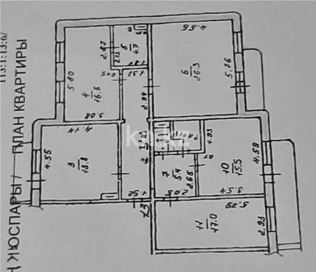 Продажа 4-комнатной квартиры, 125 м², мкр-н Аксай-5, дом  1 в Алматы - фото 7