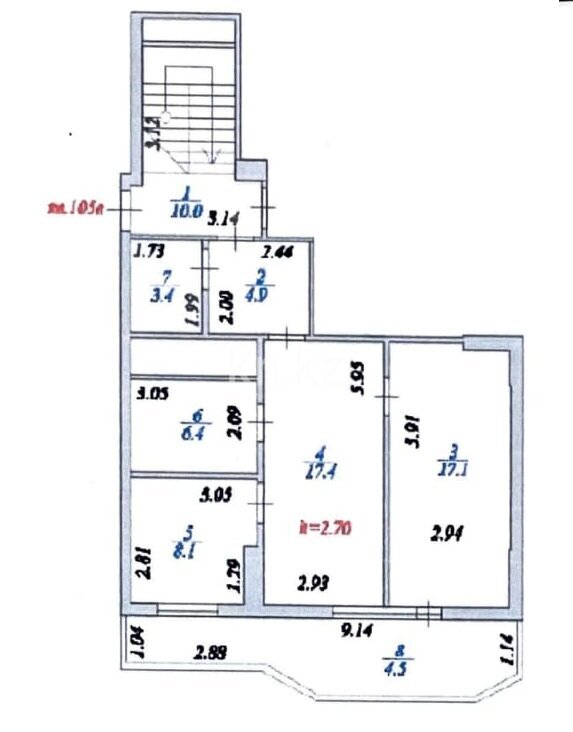 Продажа 2-комнатной квартиры, 66 м² в Астане - фото 15
