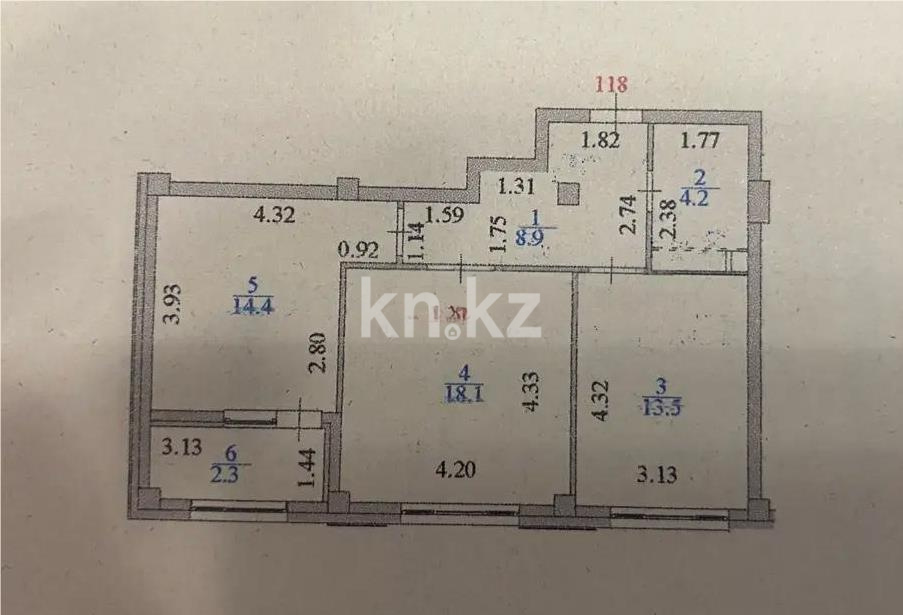 Продажа 2-комнатной квартиры, 65 м² в Астане - фото 6