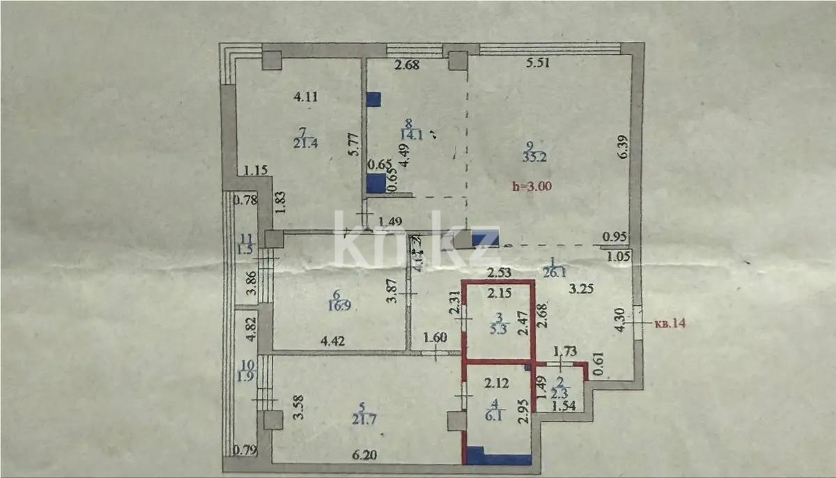 Продажа 4-комнатной квартиры, 152.5 м² в Астане - фото 6