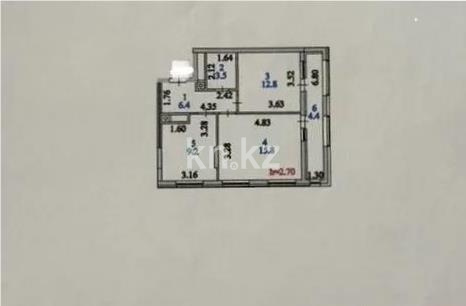 Продажа 2-комнатной квартиры, 52 м² в Астане - фото 3