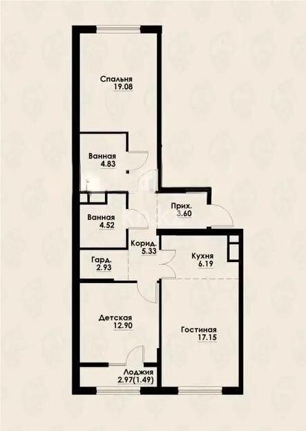 Продажа 4-комнатной квартиры, 140 м² в Алматы - фото 8