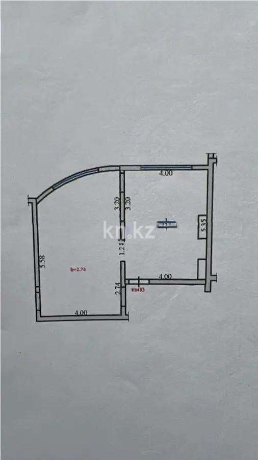 Продажа 1-комнатной квартиры, 48 м², ул. Навои, дом  39 в Алматы - фото 4
