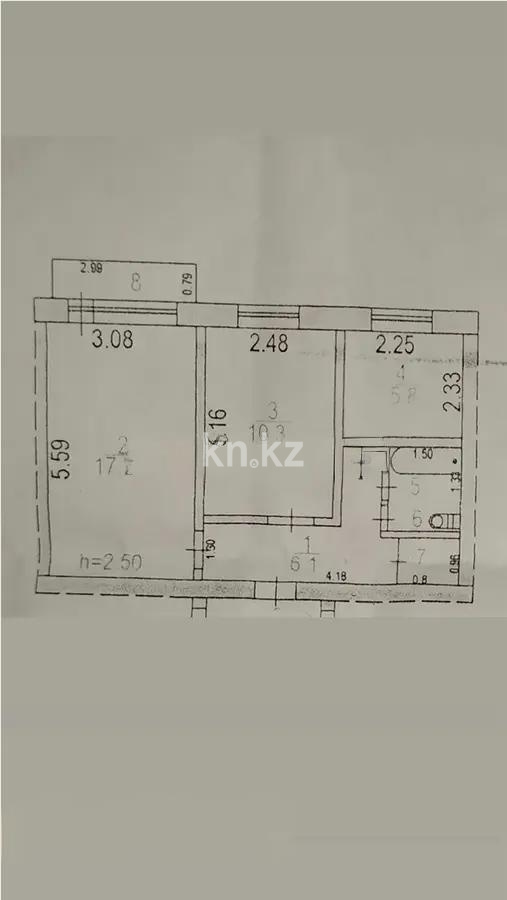 Продажа 2-комнатной квартиры, 44 м² в Абае - фото 6