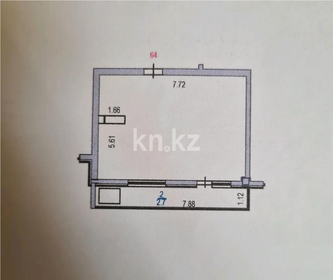 Продажа 1-комнатной квартиры, 47 м², пр. Сейфуллина, дом  51 в Алматы - фото 2