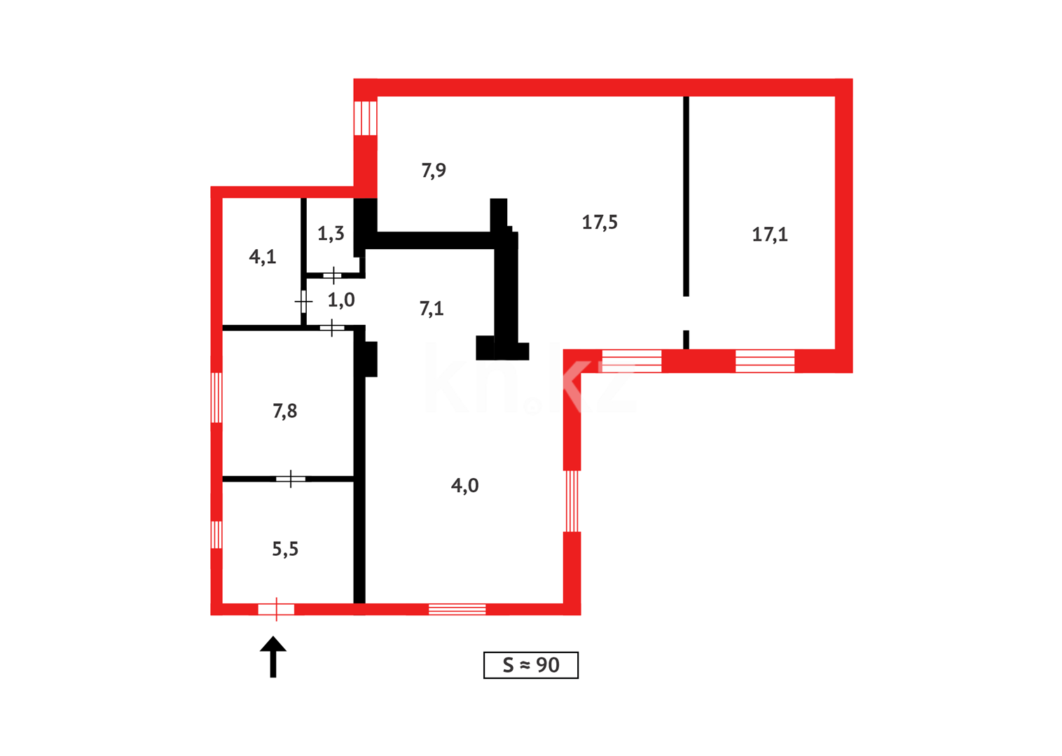 Продажа 3-комнатного дома, 89.6 м² в Сарани - фото 7