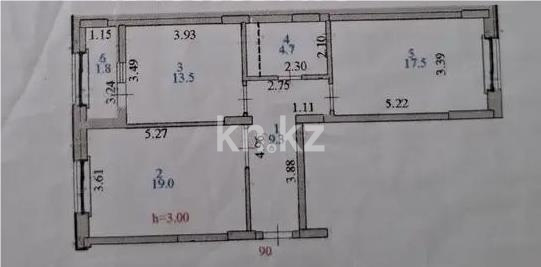Продажа 2-комнатной квартиры, 65.8 м² в Астане - фото 4