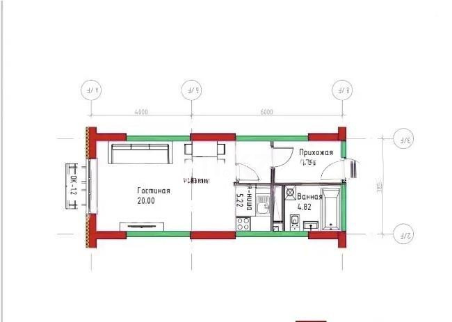Продажа 1-комнатной квартиры, 35 м² в Алматы