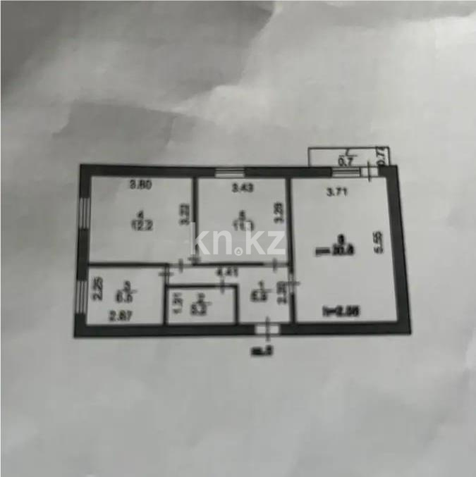 Продажа 3-комнатной квартиры, 64 м² в Астане - фото 4