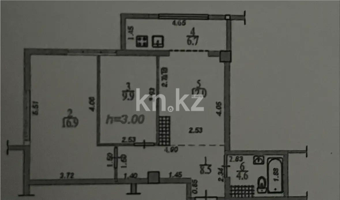 Продажа 2-комнатной квартиры, 60 м² в Алматы - фото 4
