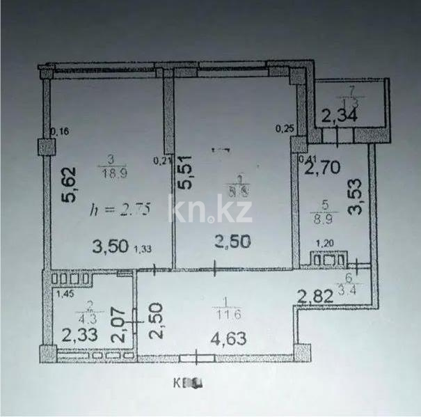 Продажа 2-комнатной квартиры, 67 м² в Астане - фото 5