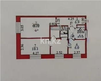 Продажа 3-комнатной квартиры, 56 м² в Караганде - фото 8