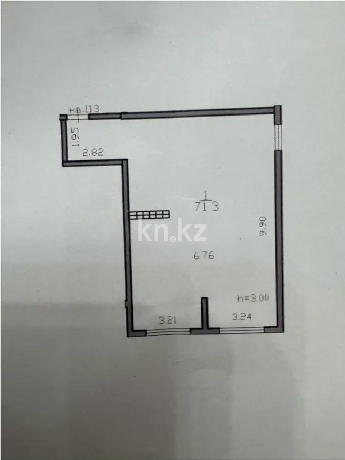 Продажа 3-комнатной квартиры, 71.3 м² в Алматы