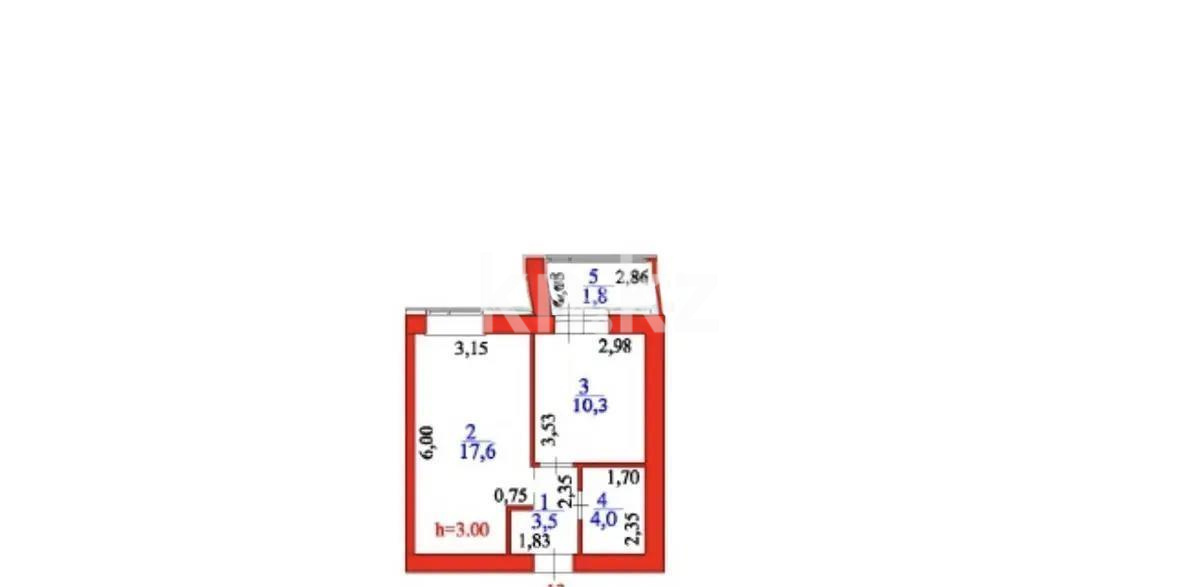 Продажа 1-комнатной квартиры, 37.2 м² в Астане - фото 2