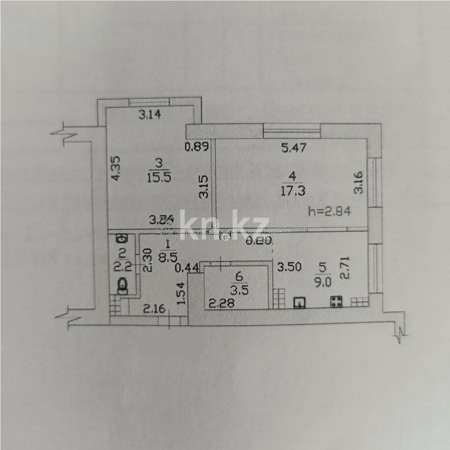 Продажа 2-комнатной квартиры, 59 м², ул. Карасай батыра, дом  119/4 в Алматы - фото 7