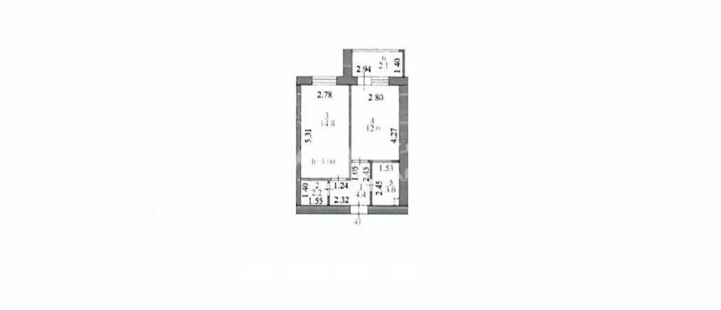 Продажа 1-комнатной квартиры, 39.1 м² в Астане