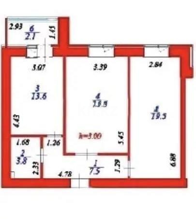 Продажа 2-комнатной квартиры, 65 м², ул. Айтматова, дом  45 стр в Астане - фото 2