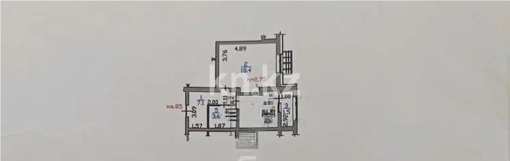 Продажа 2-комнатной квартиры, 41.6 м² в Алматы - фото 5