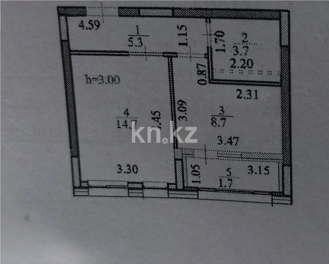 Продажа 1-комнатной квартиры, 34 м² в Астане - фото 4