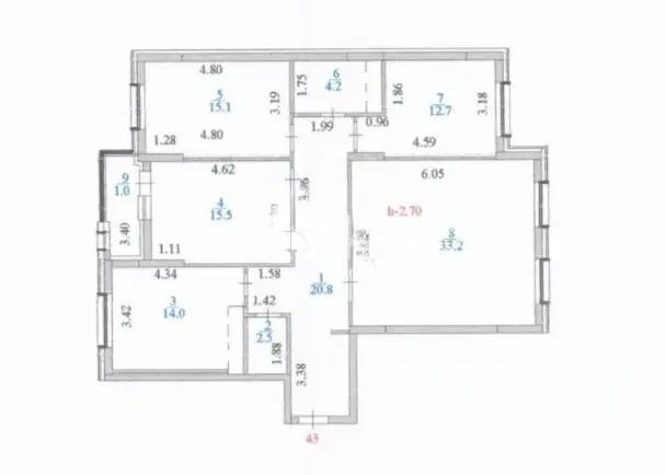 Продажа 4-комнатной квартиры, 120 м² в Астане - фото 6