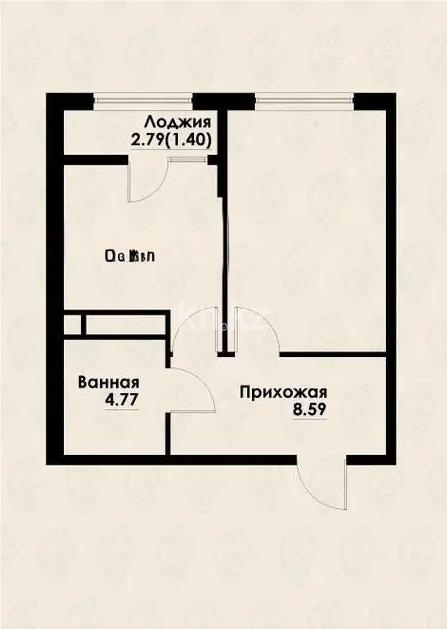 Продажа 2-комнатной квартиры, 41 м², ул. Макатаева, дом  129/1 в Алматы