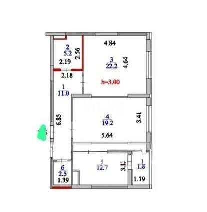 Продажа 3-комнатной квартиры, 75 м² в Астане - фото 5