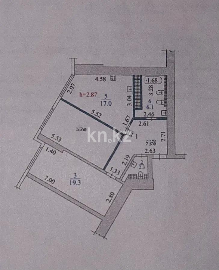 Продажа 3-комнатной квартиры, 74 м² в Алматы - фото 6